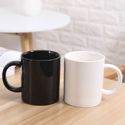 Suporte de Seleção de Férias Logotipo personalizado Cerâmica Água Quente Sublimação Calor Mug Mágica
