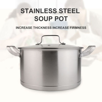 1.65kg Kit de utensílios de cozinha panelas e panelas de cozinha de aço inoxidável