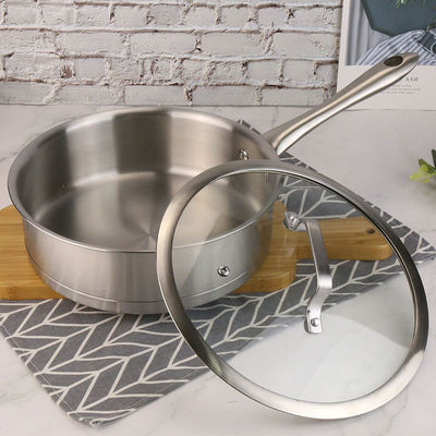 1.65kg Kit de utensílios de cozinha panelas e panelas de cozinha de aço inoxidável