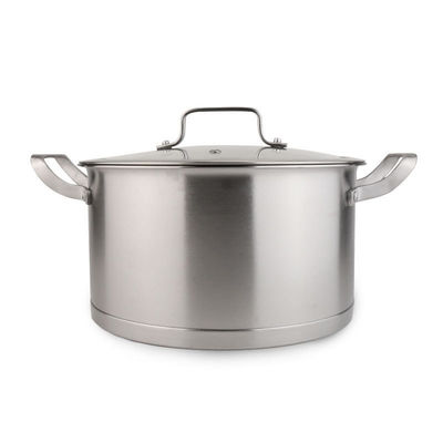 1.65kg Kit de utensílios de cozinha panelas e panelas de cozinha de aço inoxidável