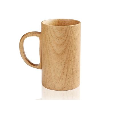 Taça de café japonesa de madeira criativa para uso doméstico