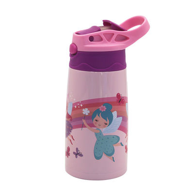 Isolamento térmico personalizado TOUR Kids Garrafa de água com aço inoxidável e tampa livre de BPA