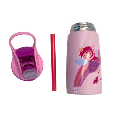 Isolamento térmico personalizado TOUR Kids Garrafa de água com aço inoxidável e tampa livre de BPA