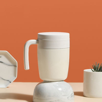 14oz 400ml 316 caneca de café de escritório de aço inoxidável com infusor de chá elegante e funcional
