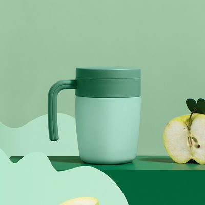 14oz 400ml 316 caneca de café de escritório de aço inoxidável com infusor de chá elegante e funcional