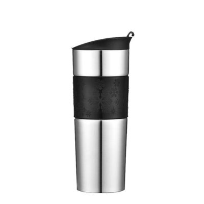Diário 450 ml de aço inoxidável de parede dupla, isolado a vácuo, caneca de café para sublimação