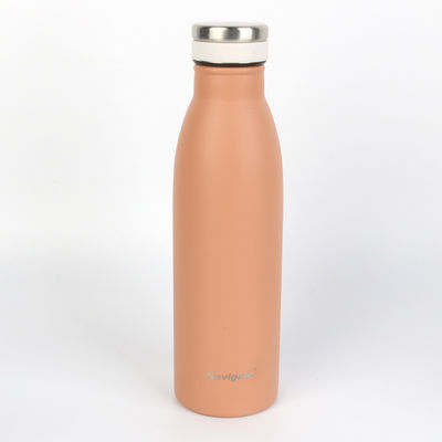Logotipo personalizado aceitável 304 aço inoxidável vácuo garrafa de leite e água para crianças escola