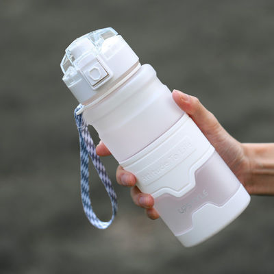 Motivação Fitness Desporto garrafa de água livre de BPA e design durável para fitness