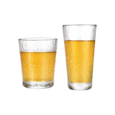 Taça de cerveja de vidro de 400-600 ml personalizada com alça 6.8x24.5cm