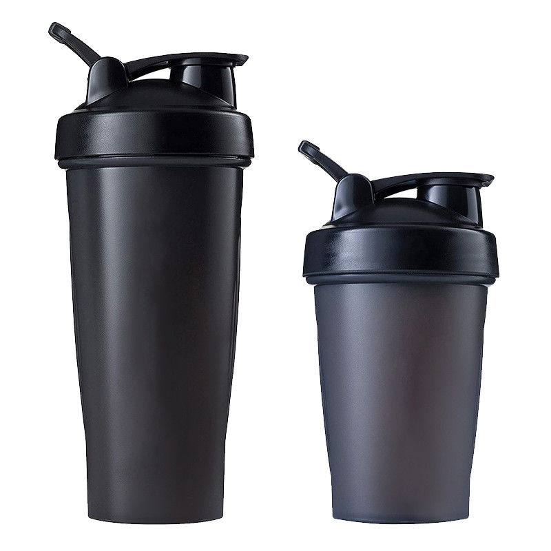 Bottle de shakes de proteína livre de BPA estilo de design contemporâneo para treino
