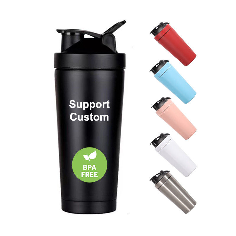 Logotipo personalizado aceitável 500g BPA Free Gym isolado shaker garrafa com design portátil