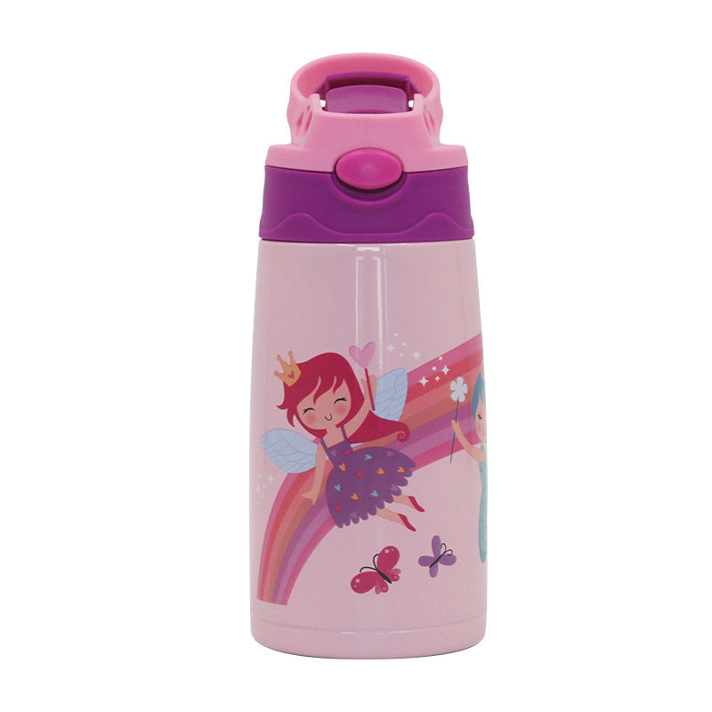 Isolamento térmico personalizado TOUR Kids Garrafa de água com aço inoxidável e tampa livre de BPA