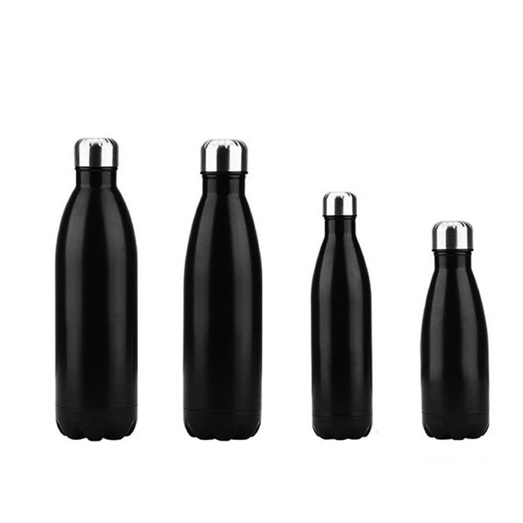 500ml Cola Forma de aço inoxidável de parede dupla garrafa de água de vácuo para desenhos personalizados