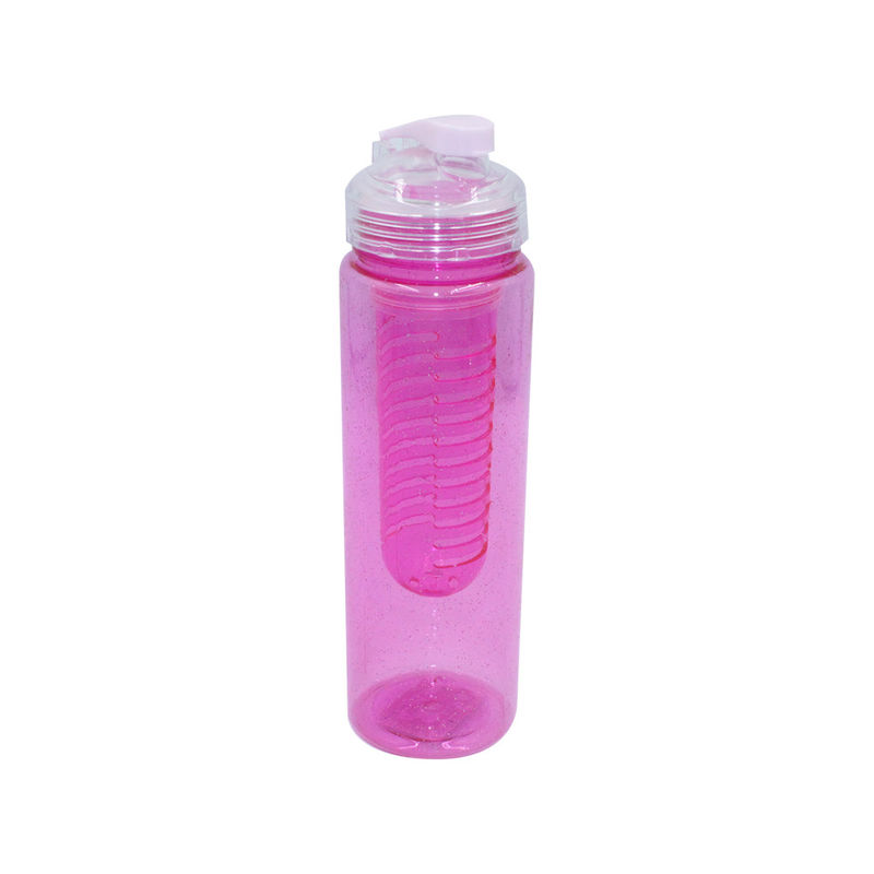 Garrafa de água de esporte de cristal sem desempenho de isolamento térmico e logotipo personalizado